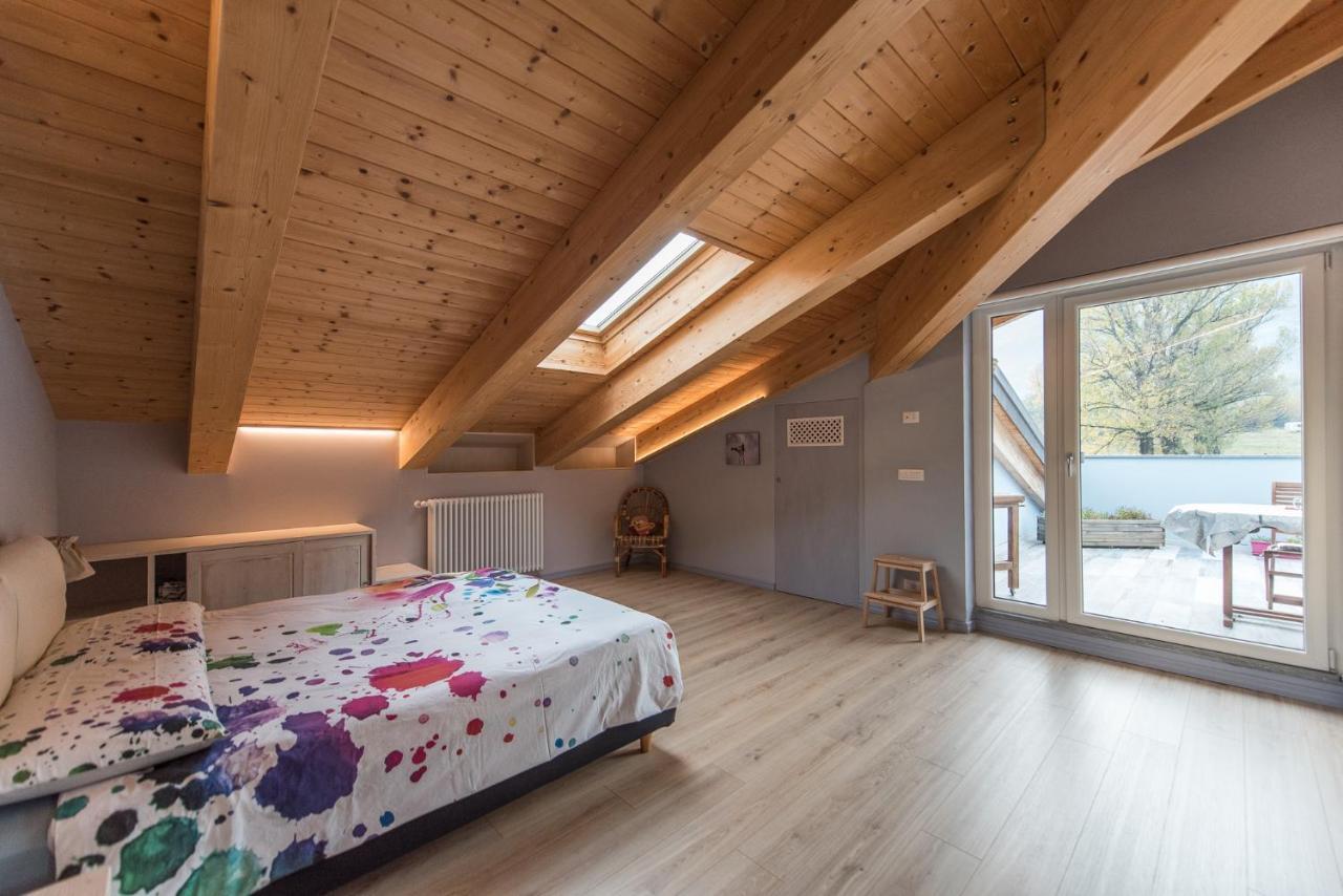 Loft 29 Mansardato Con Ampio Terrazzo Bussoleno Bagian luar foto