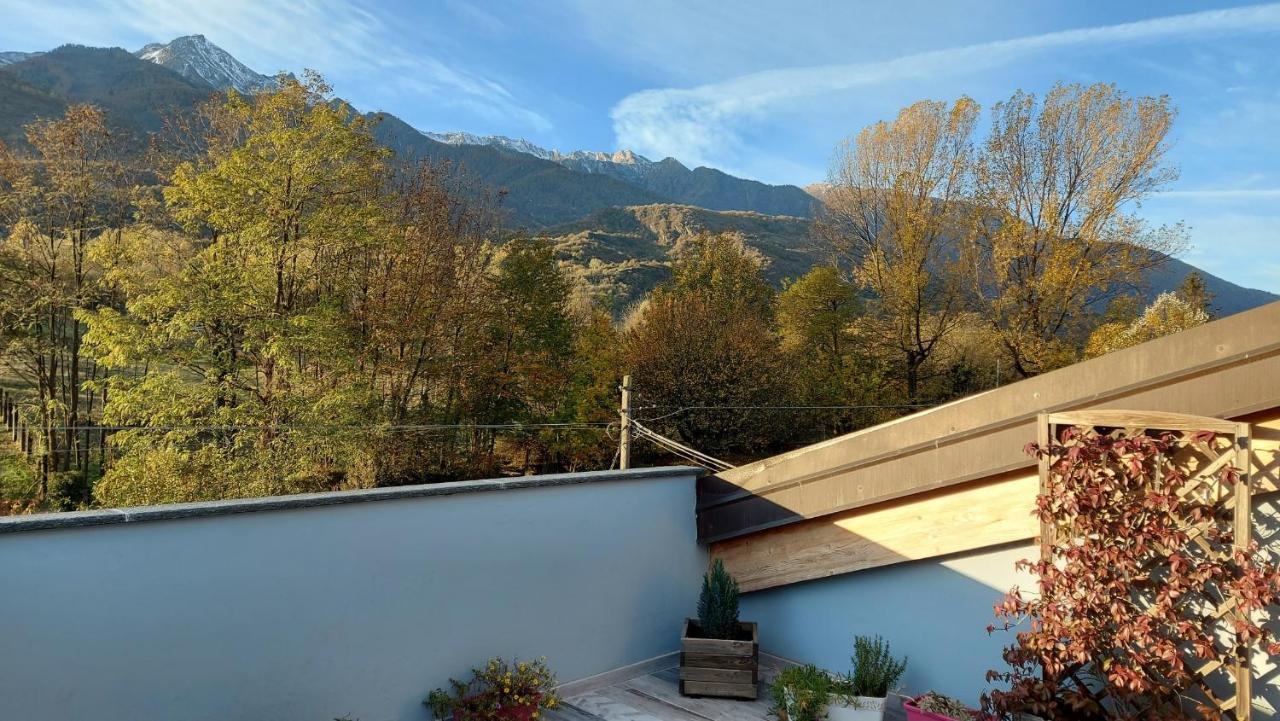 Loft 29 Mansardato Con Ampio Terrazzo Bussoleno Bagian luar foto